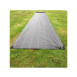 Factory Greenhouse PP Woven WeedControl Mat / Ground Cover Mesh Fabric / Agricultural Black Plastic Gardening Ground Cover