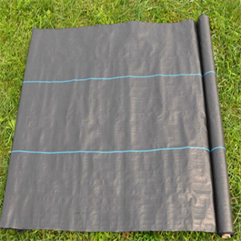 High quality PP weed control cloth black plastic mulch cloth roll anti-weed agriculture weed control