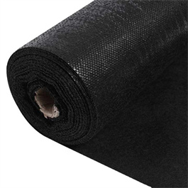 100% anti grass PP woven weed control cloth,agro plant ground cover landscape fabric,100gsm black plastic weed barrier mat