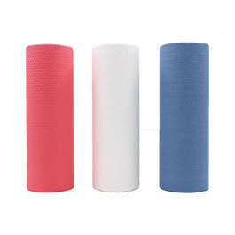 Wood pulp PP clean nonwoven fabric water absorption oil resistance soft industrial wipe cloth