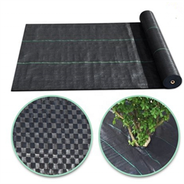Agriculture PP woven weed mat Anti Weed Prevent Fabric Landscape fabric mulching cloth manufacture
