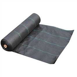 High quality anti grass PP woven weed control cloth agro plant ground cover landscape fabric  black plastic weed