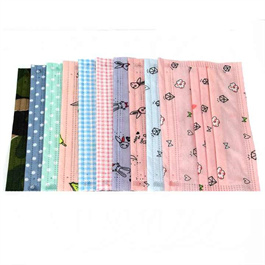 customized printed face mask pp fabric manufacturer non woven raw material isolation protective fabric for public use