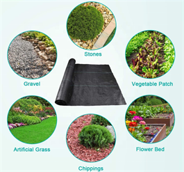 Agriculture Plant Permiable Plastic Ground Cover Agrotextile Fabric Cloth 70g 90g 100g 110g