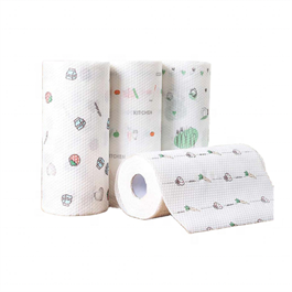 factory price Spunlace Nonwoven Fabric Rolls with polyester /viscose/ woodpulp