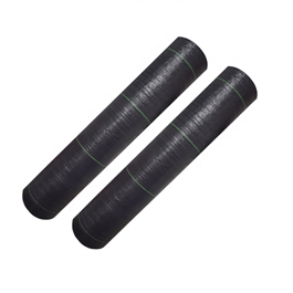 Agricultural plastic weeding fabric  breathable black gardening fabric plastic woven agricultural cloth